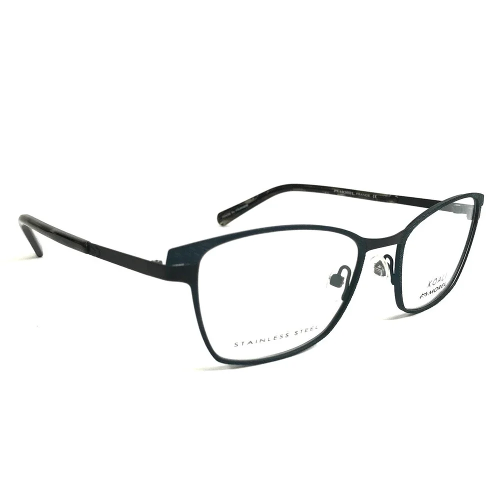KOALI by Morel Eyeglasses Frames 20033K VN15 Dark Green Black Tortoise 53-19-135